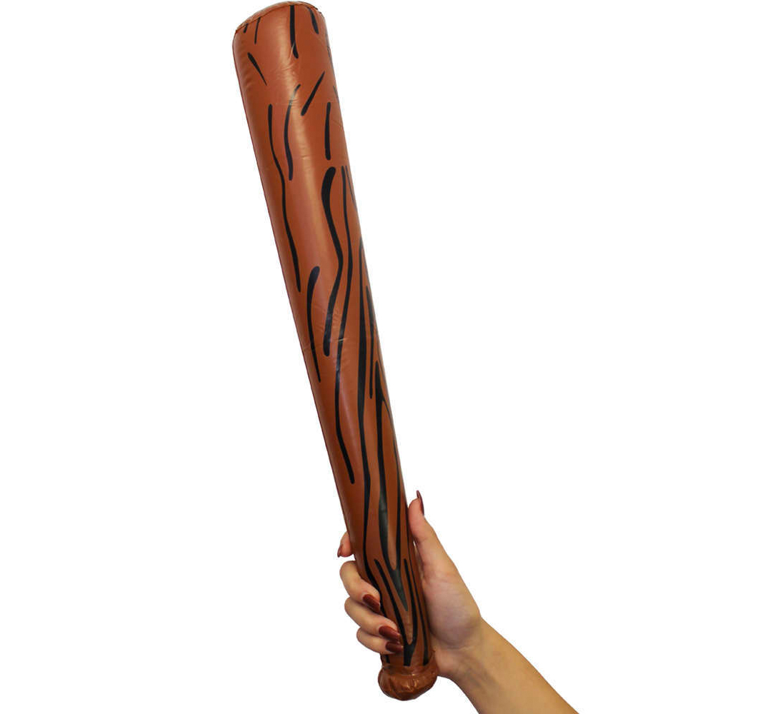 Inflatable Caveman Clubs 90cm Props & Theme Inflatable Blow-Up Party Decoration for Fancy Dress Accessory 