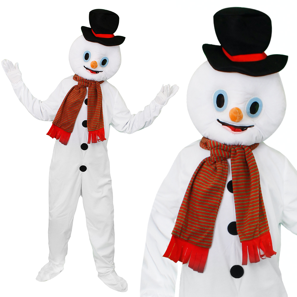 large plush snowman