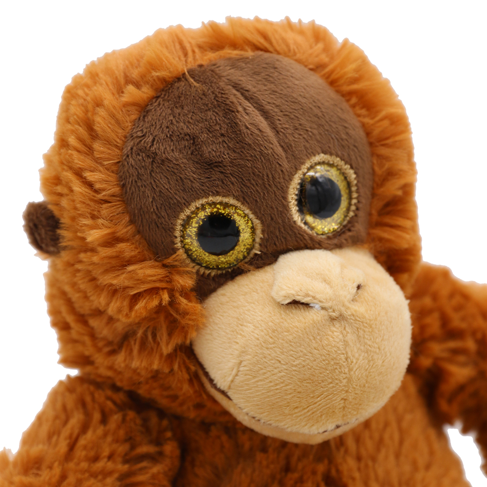 ORANGUTAN SOFT TOY PLUSH ANIMAL KINGDOM CUTE CUDDLY FURRY PLANET MONKEY ...