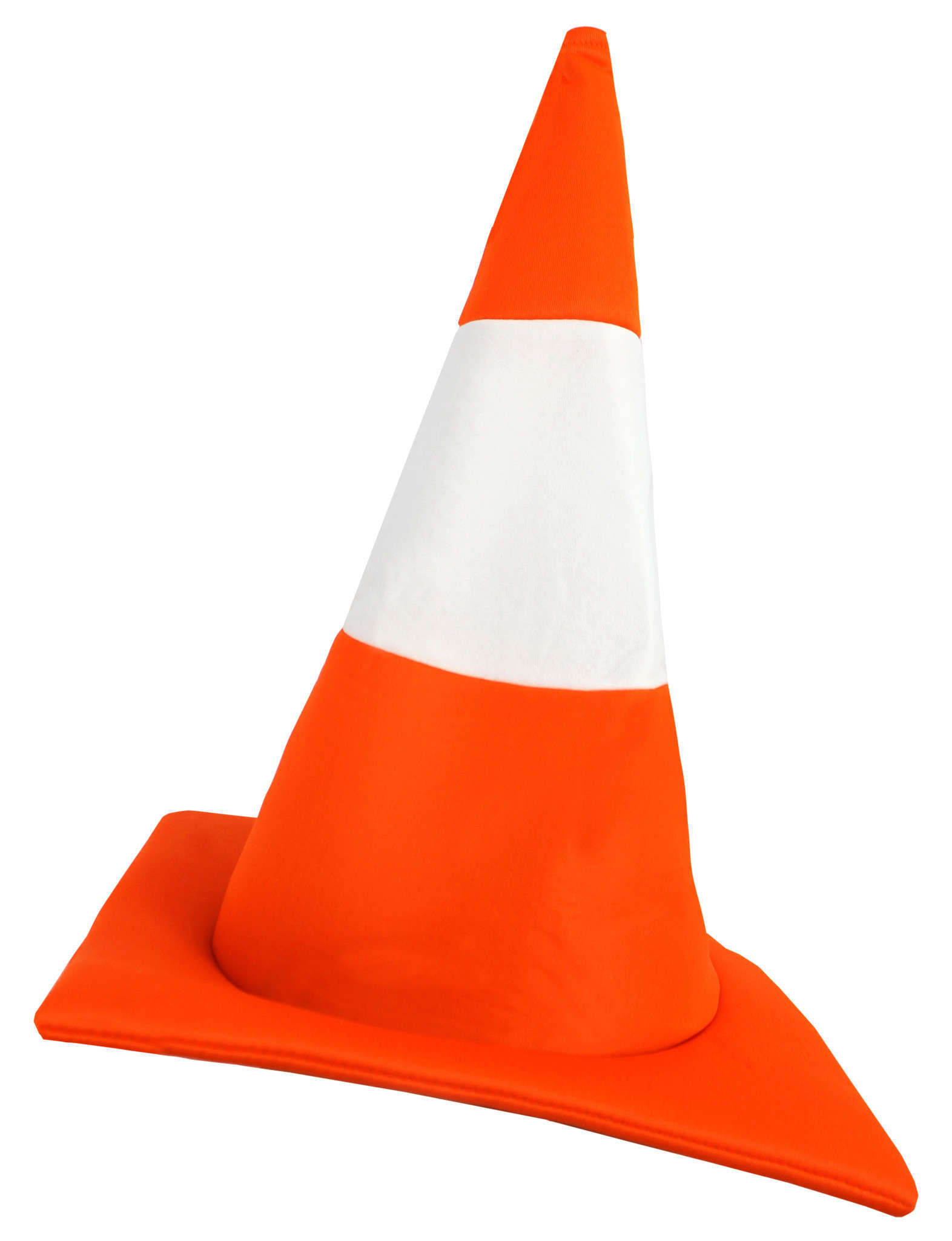 PACK OF ROAD TRAFFIC CONE COSTUME STAG DO NIGHT MENS FUNNY FANCY DRESS ORANGE