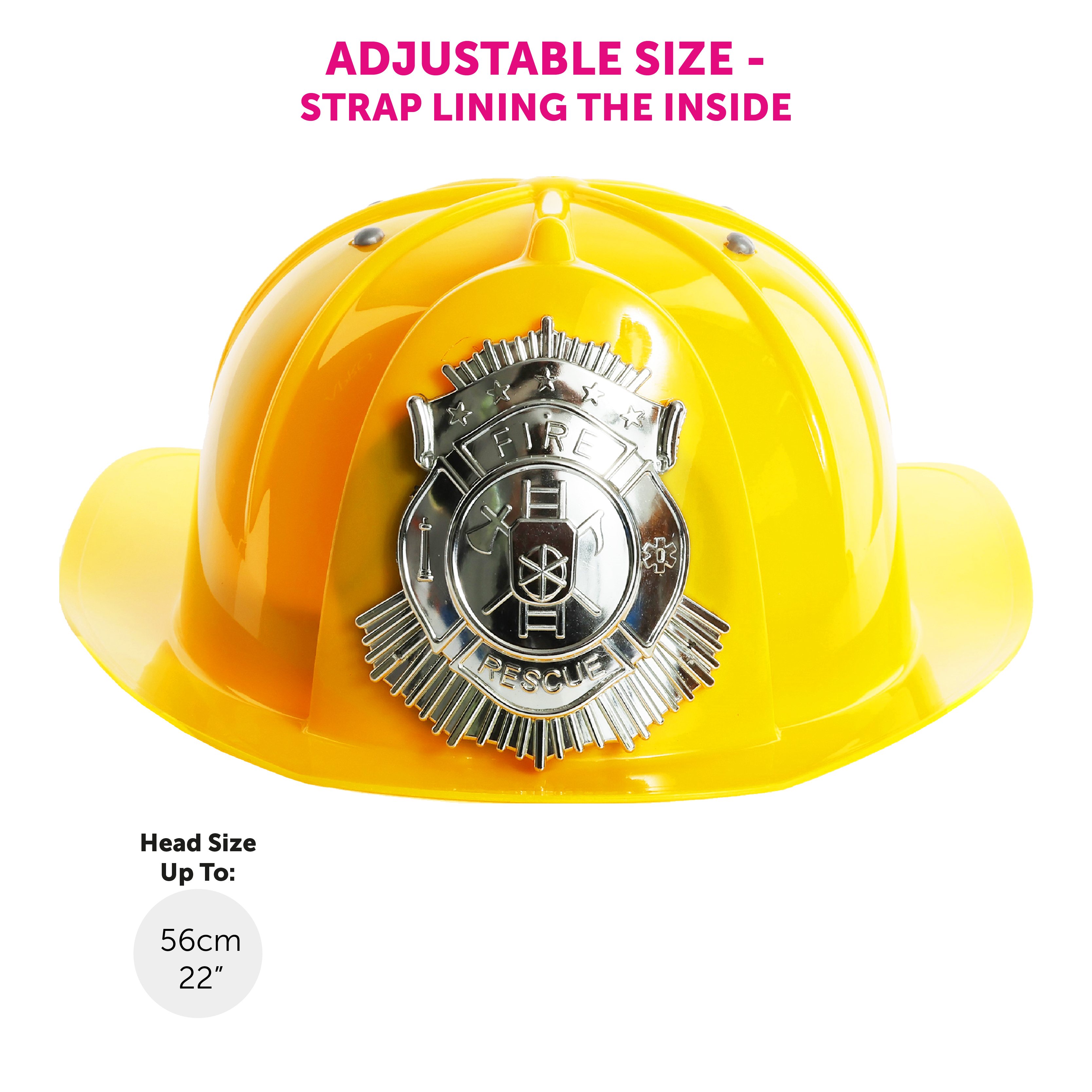 Fireman Helmet Yellow Plastic Hat Adult Fireman Helmet Yellow Plastic Hat Adult