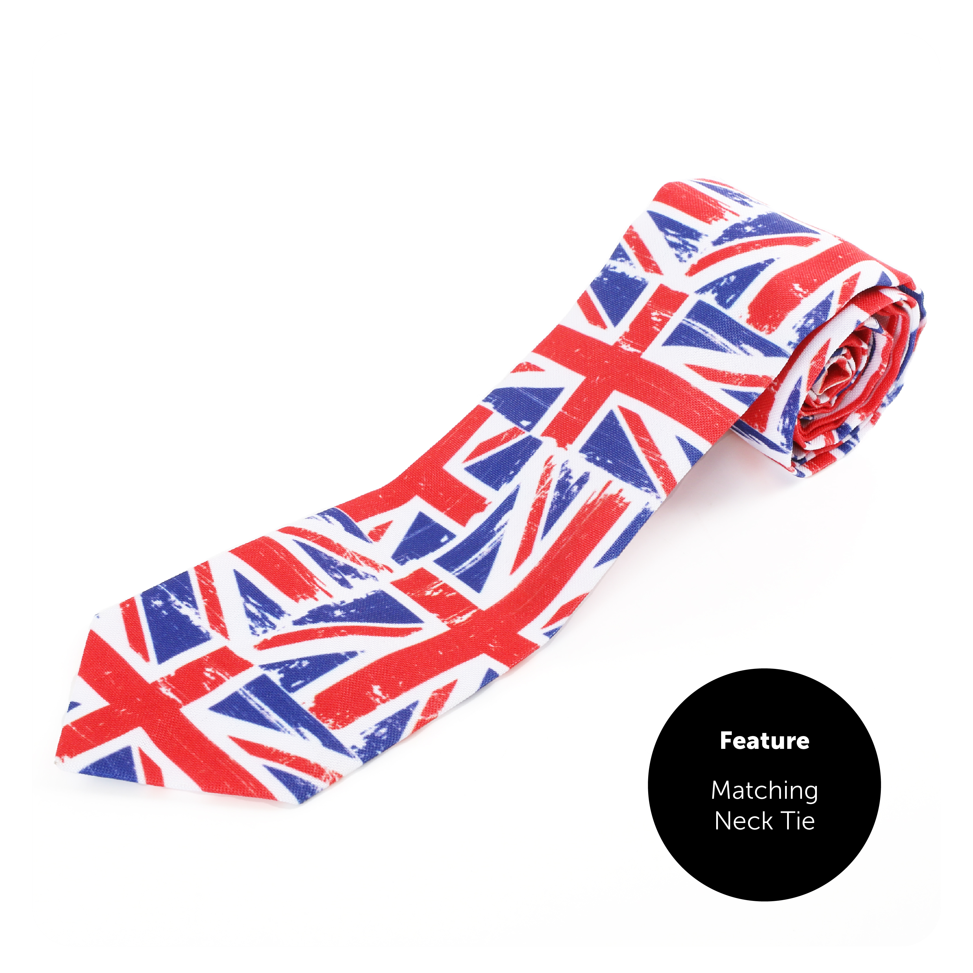 Abo Con Paillettes Union Jack - Costume Patriottico Da Addio Al Nubilato - Foto 13