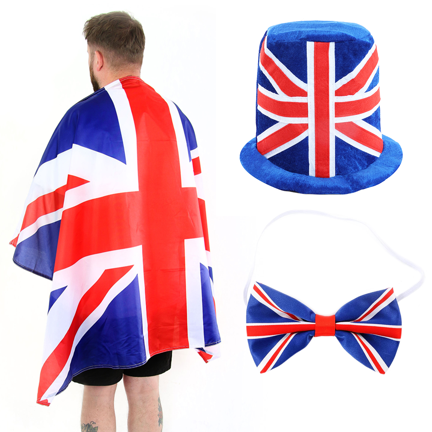 Union Jack Cape Adult Union Jack Cape Adult