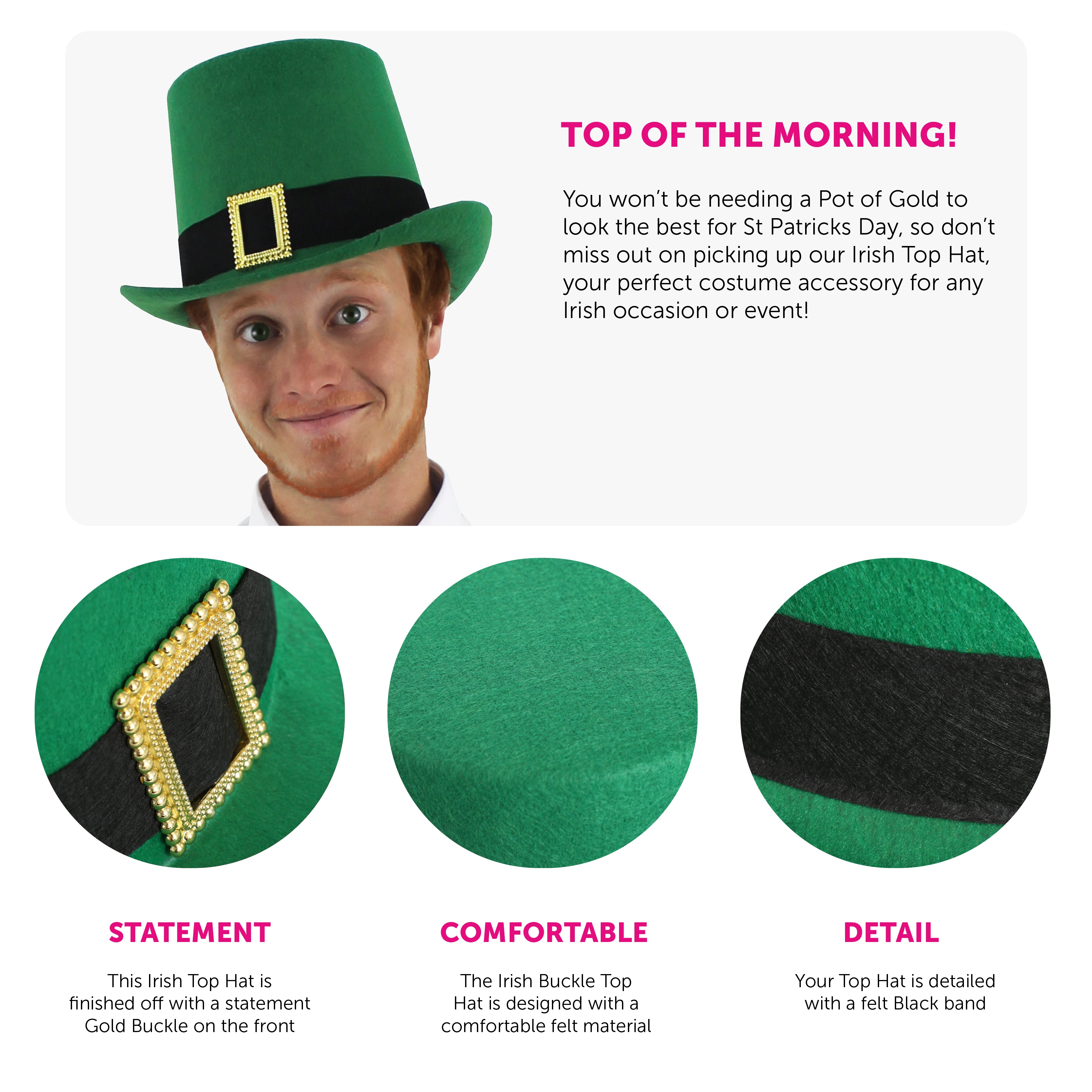 green buckle top