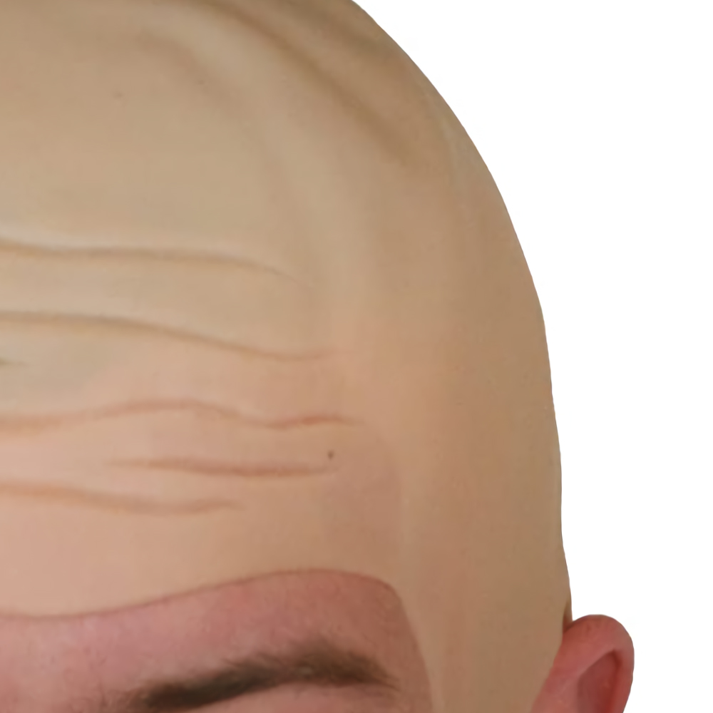 Bald Cap Skin Colour Fancy Dress Costume Accessory Hat Funny Fake Bald Rubber 5055988616366 Ebay